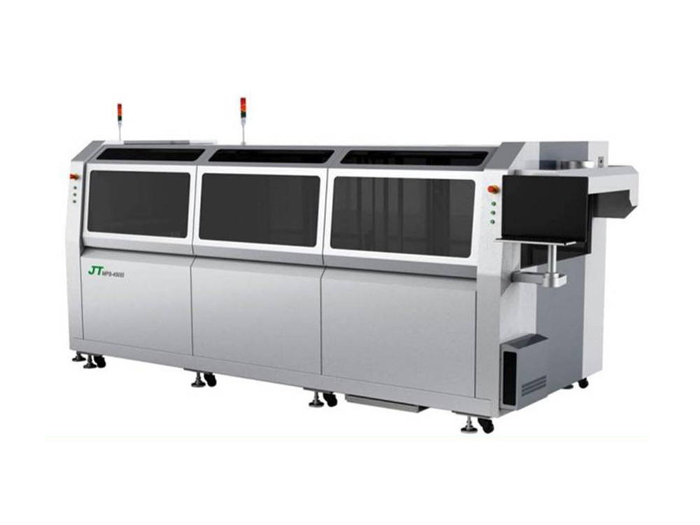 ウェーブはんだ付け自動化装置